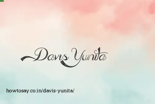 Davis Yunita