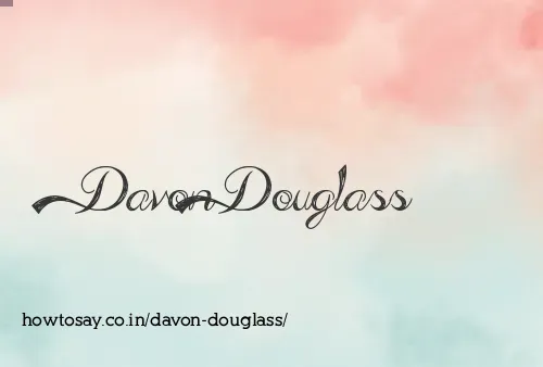 Davon Douglass