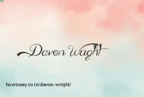 Davon Wright