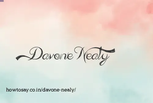 Davone Nealy