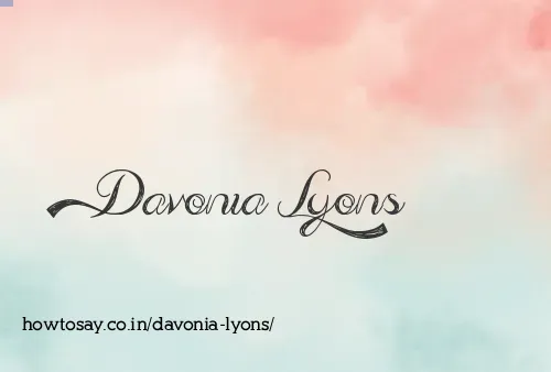 Davonia Lyons