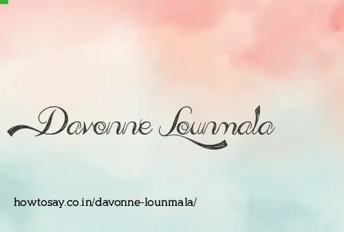 Davonne Lounmala