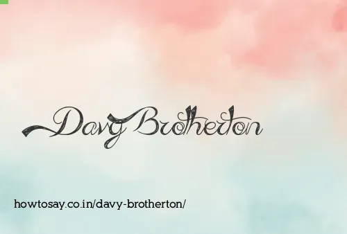 Davy Brotherton