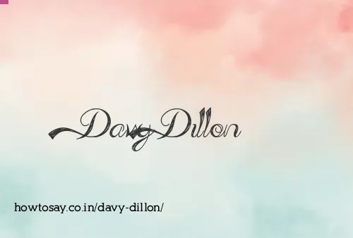 Davy Dillon