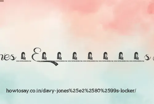 Davy Jones’s Locker