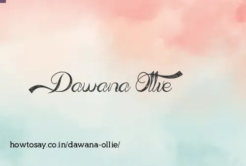 Dawana Ollie