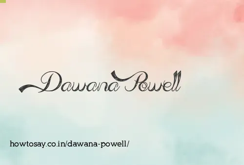 Dawana Powell