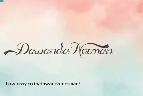 Dawanda Norman
