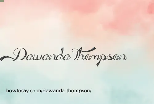 Dawanda Thompson