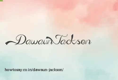 Dawaun Jackson