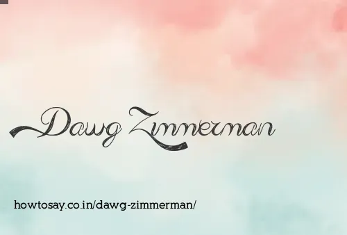 Dawg Zimmerman