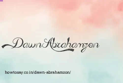 Dawn Abrahamzon