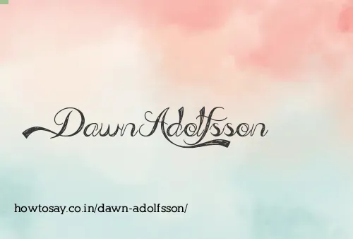 Dawn Adolfsson