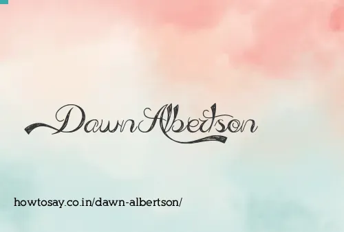Dawn Albertson