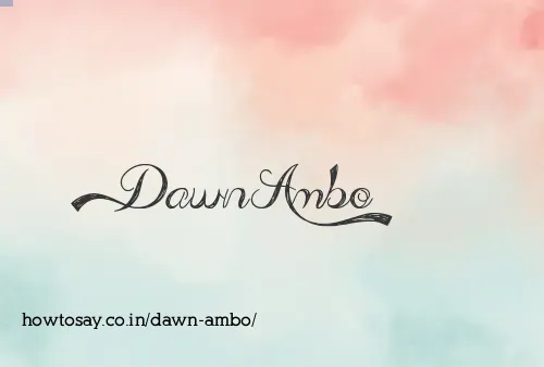 Dawn Ambo