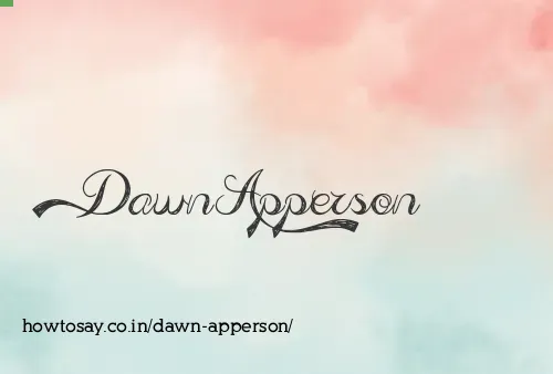 Dawn Apperson
