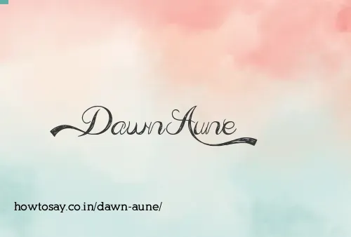 Dawn Aune