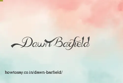 Dawn Barfield