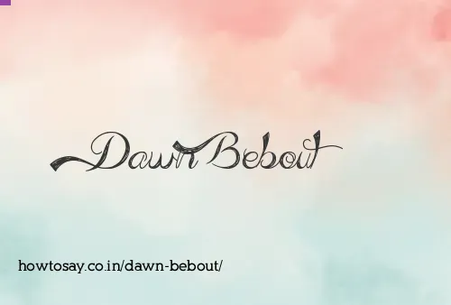 Dawn Bebout