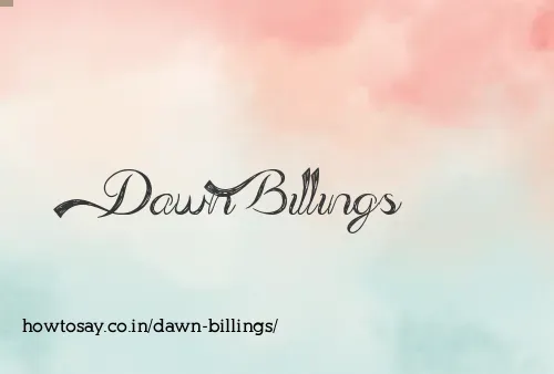 Dawn Billings