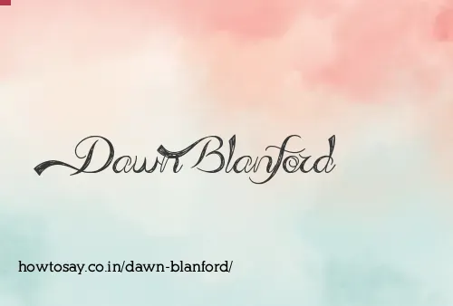 Dawn Blanford