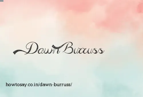 Dawn Burruss