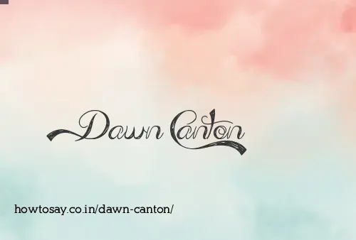 Dawn Canton