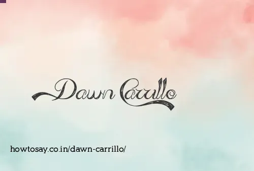 Dawn Carrillo