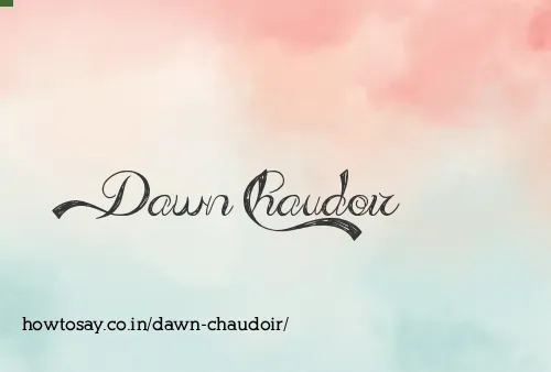 Dawn Chaudoir