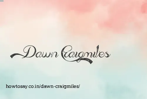Dawn Craigmiles