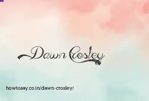 Dawn Crosley