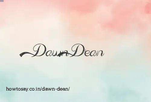Dawn Dean