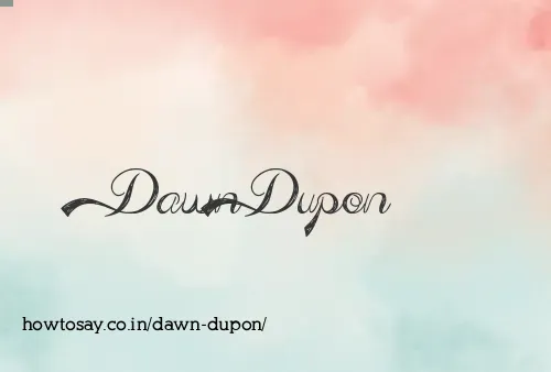 Dawn Dupon
