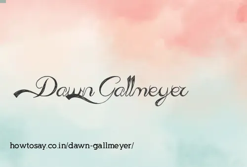 Dawn Gallmeyer