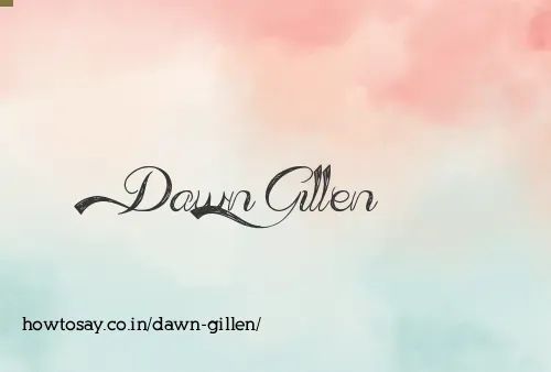 Dawn Gillen