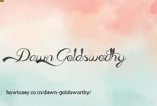 Dawn Goldsworthy