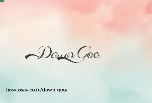 Dawn Goo