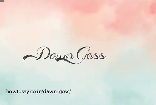 Dawn Goss