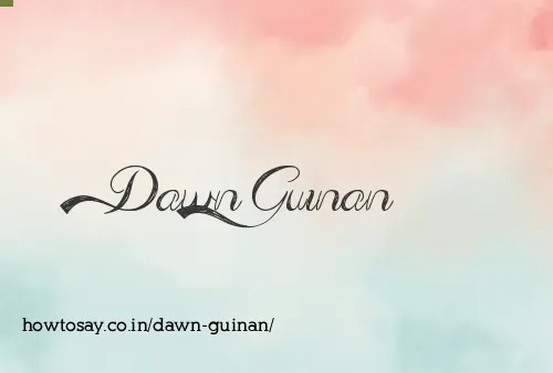 Dawn Guinan
