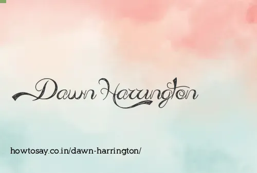 Dawn Harrington