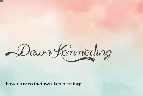 Dawn Kemmerling
