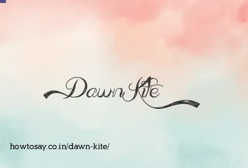 Dawn Kite
