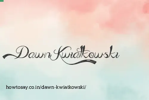 Dawn Kwiatkowski