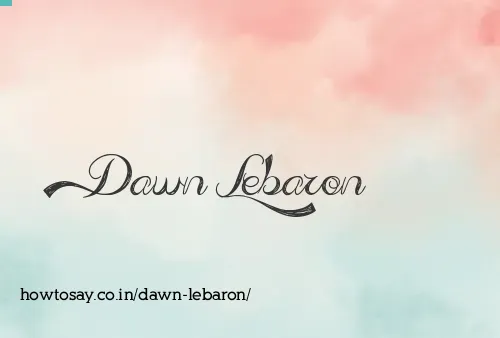 Dawn Lebaron