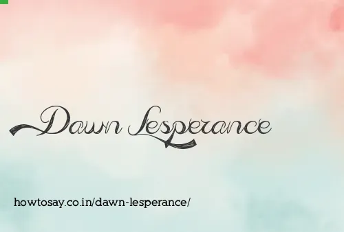 Dawn Lesperance