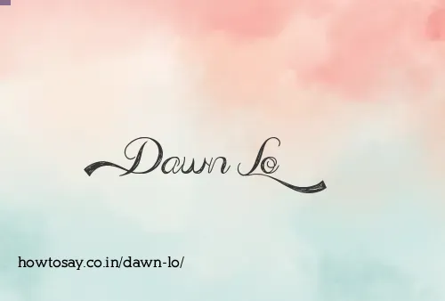 Dawn Lo