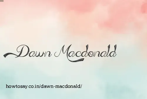 Dawn Macdonald