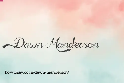 Dawn Manderson