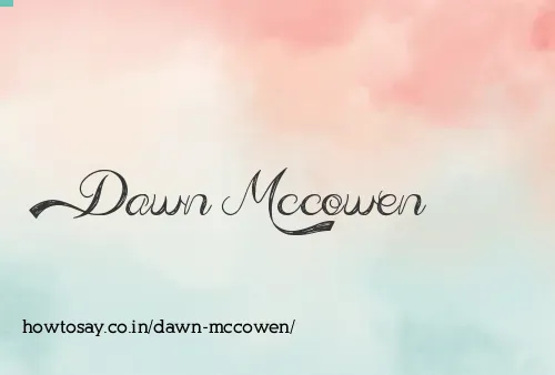 Dawn Mccowen