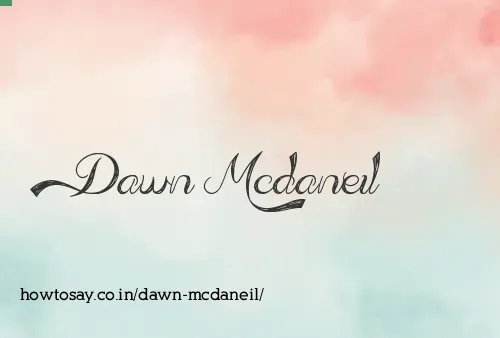 Dawn Mcdaneil